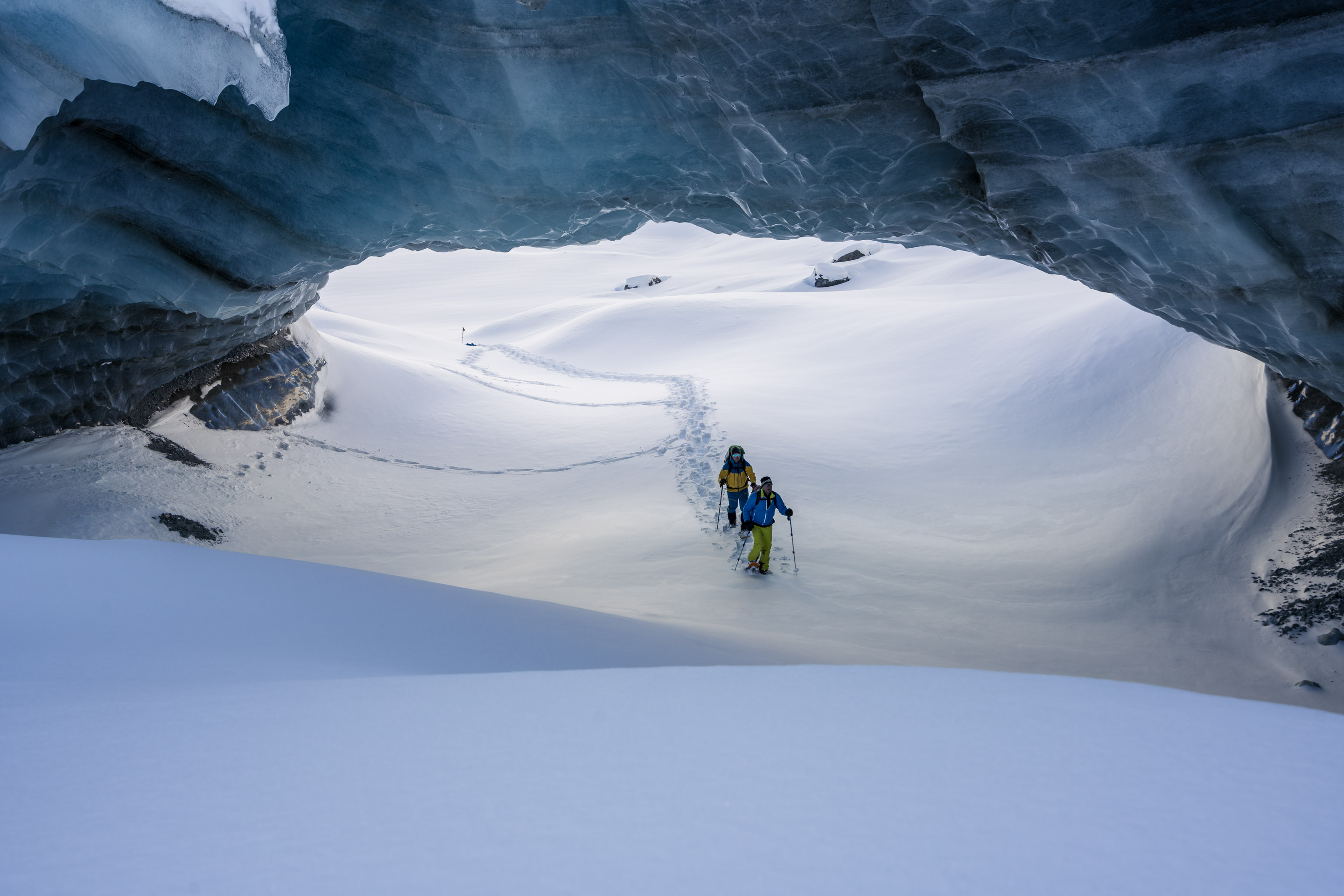 Schweiz - Engadin Pontresina Gletscherhöhle — Frame 13