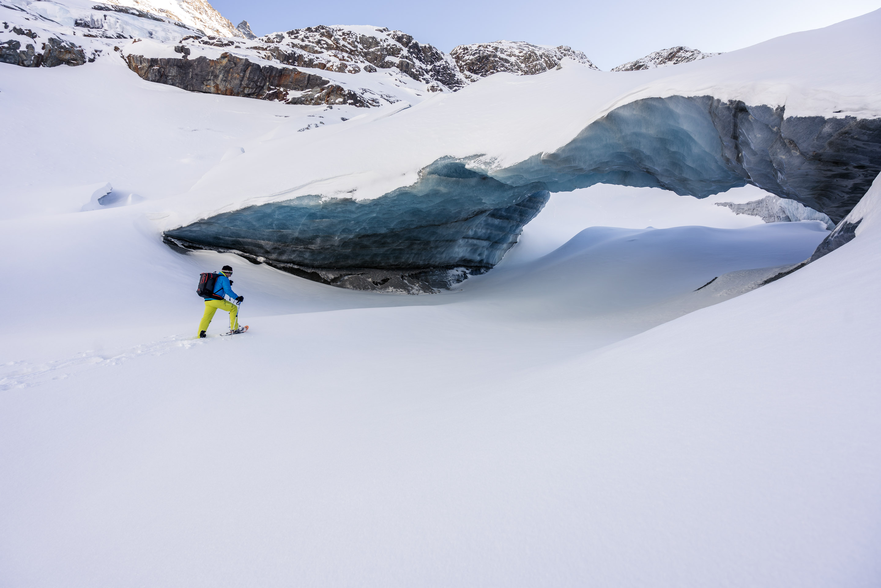 Schweiz - Engadin Pontresina Gletscherhöhle — Frame 16