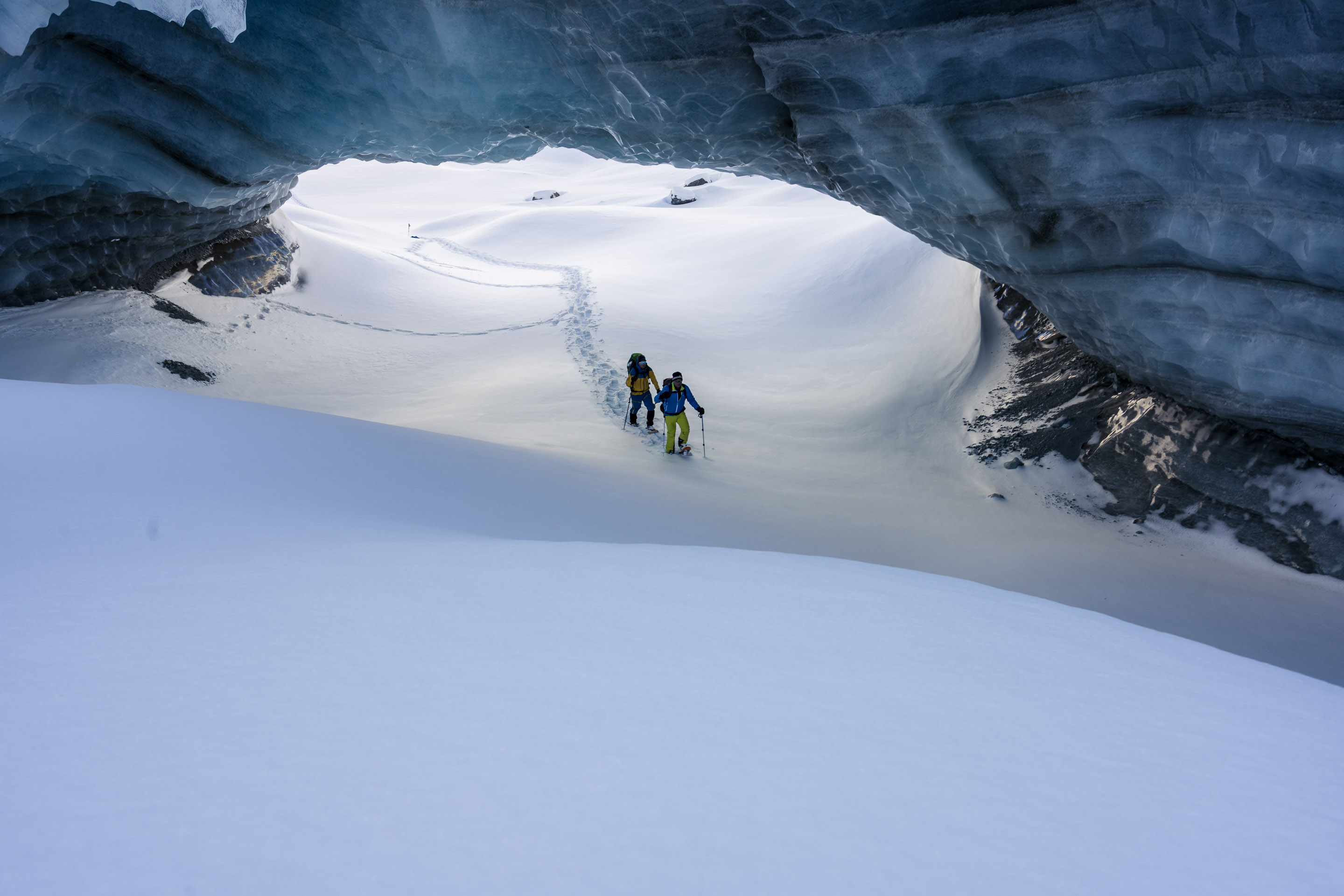 Schweiz - Engadin Pontresina Gletscherhöhle — Frame 11