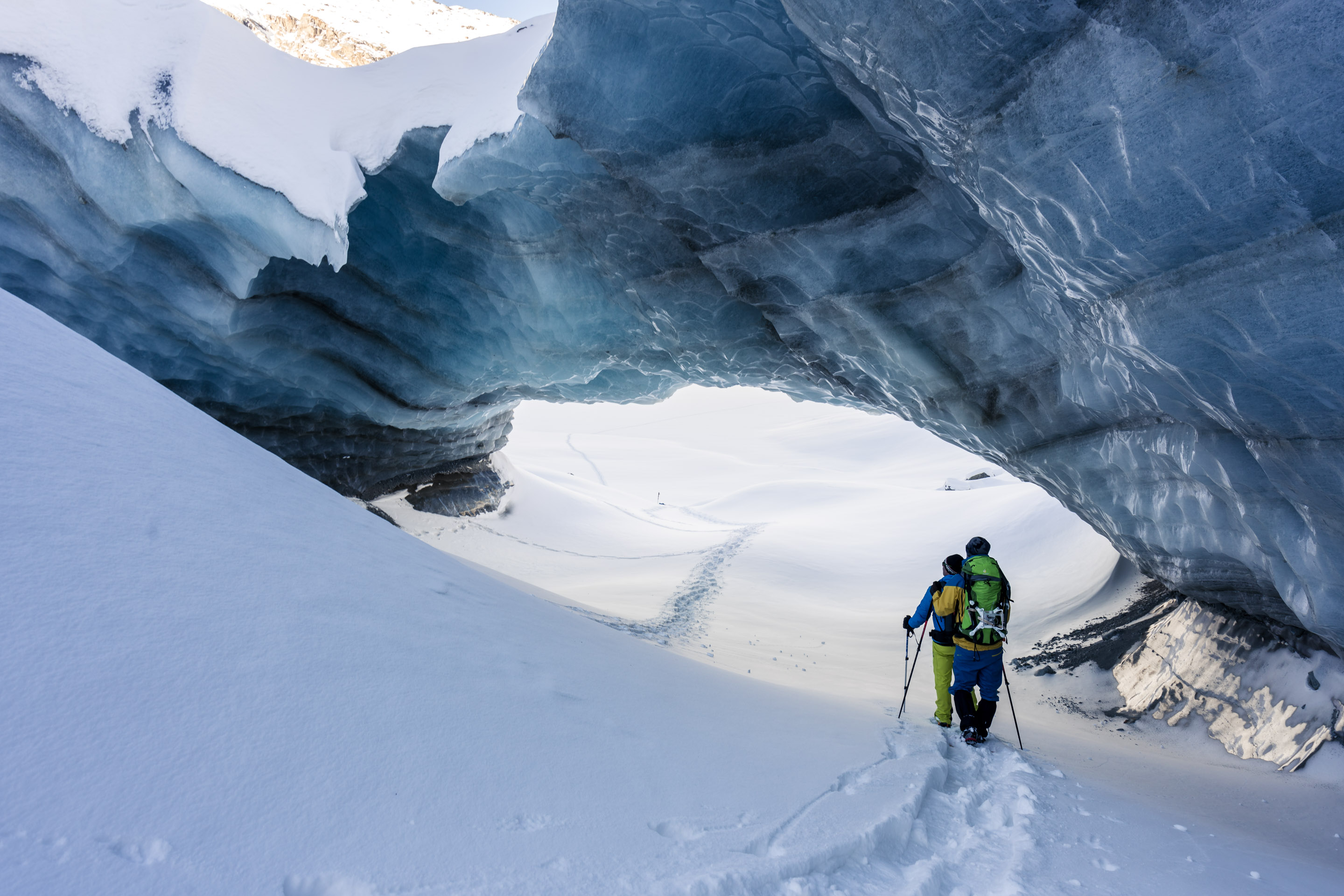 Schweiz - Engadin Pontresina Gletscherhöhle — Frame 5