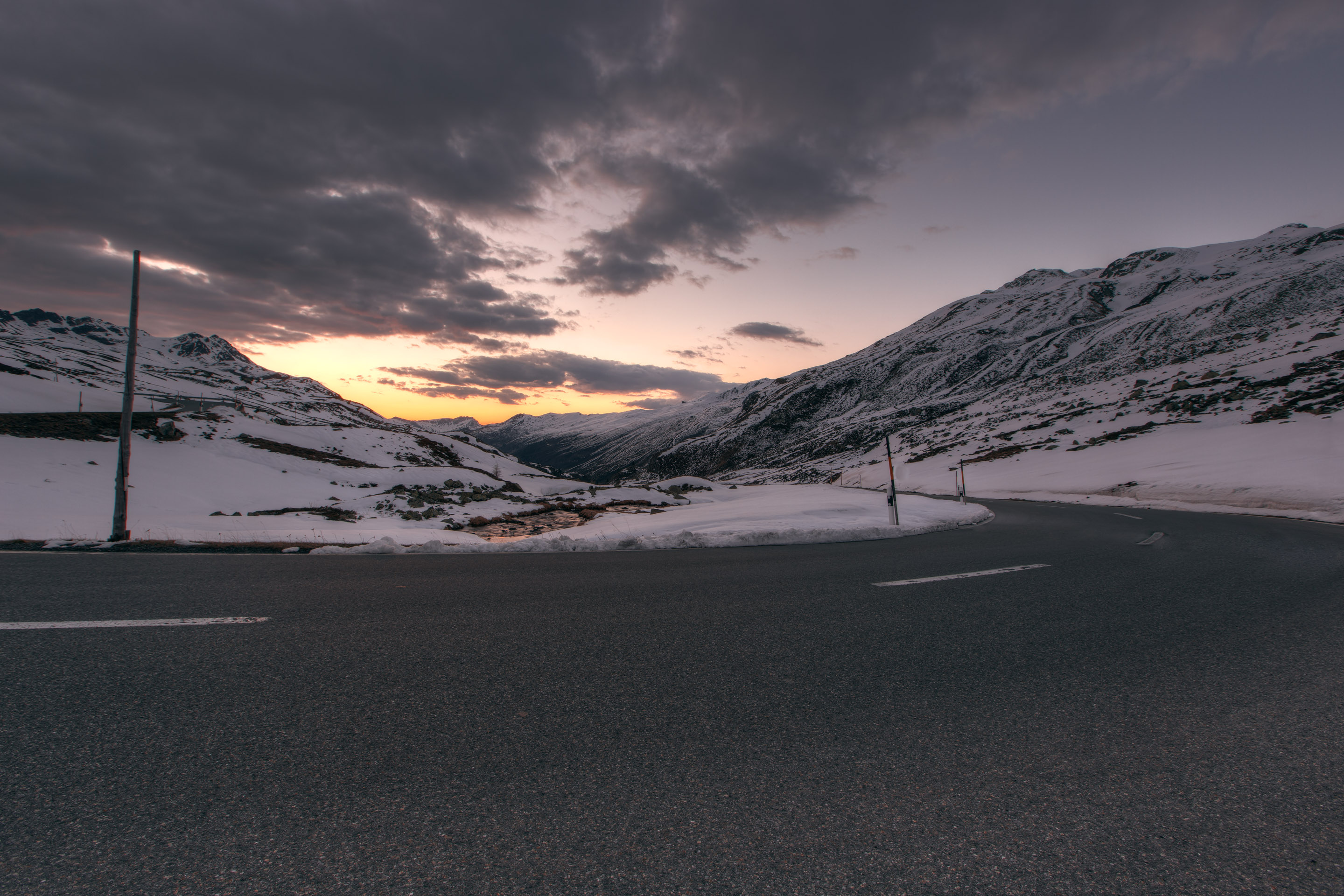 Schweiz Davos Flüelapass — Frame 1